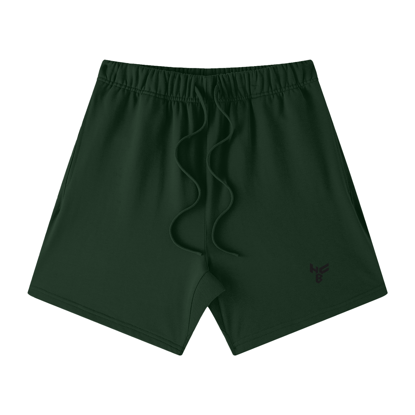 Hoops Summer Essential Shorts – 425 GSM Heavyweight | Forest Green, Charcoal Grey, Black