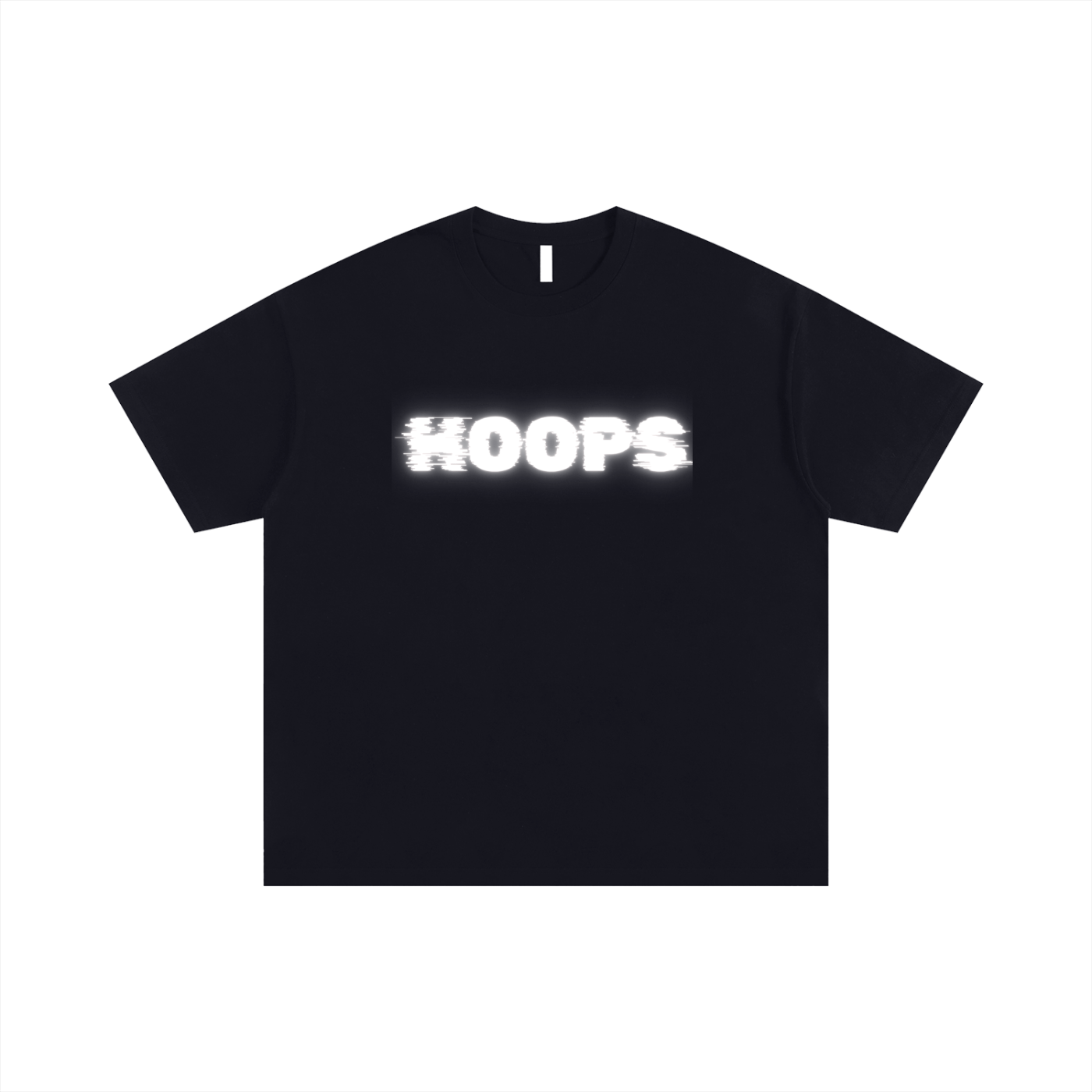 "HOOPS" Graphic Basketball T-Shirt
