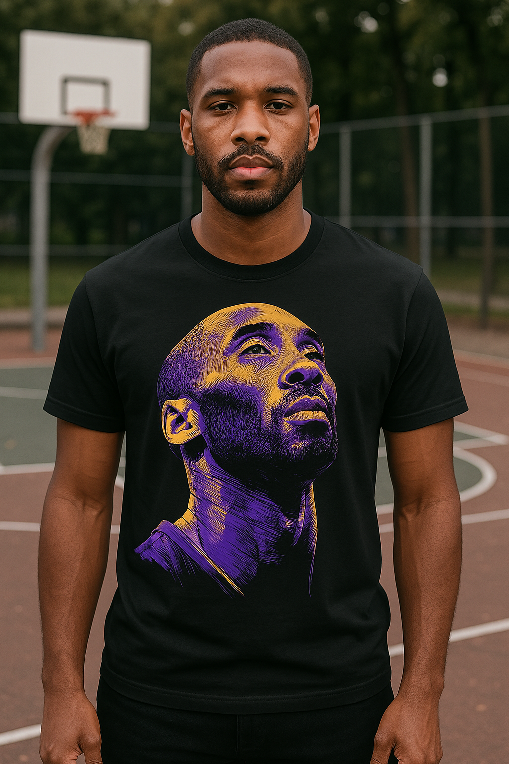 Black Mamba Legacy – Premium Kobe Bryant Tribute T-Shirt