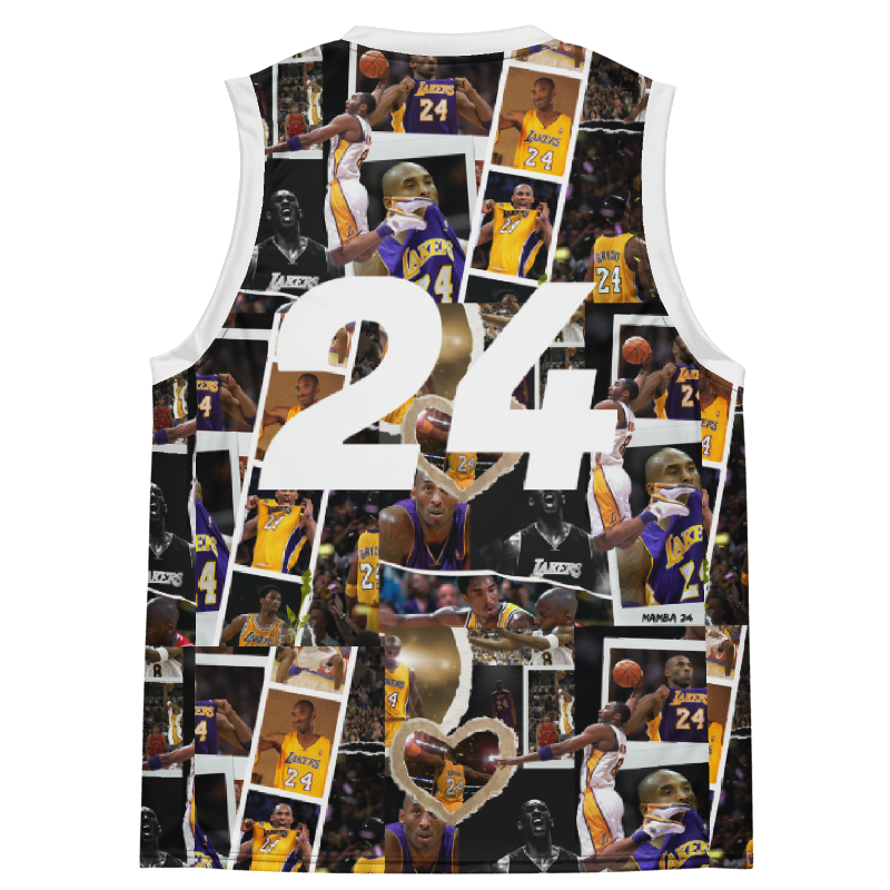 Mamba Legacy Kobe Bryant Tribute Jersey – Black Mamba Edition
