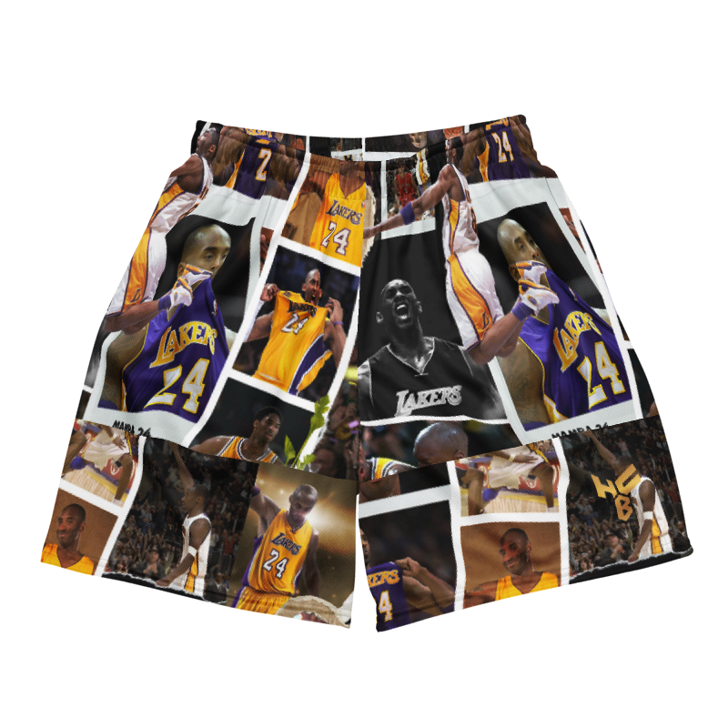 Mamba Legacy Kobe Bryant Tribute Shorts – Black Mamba Edition