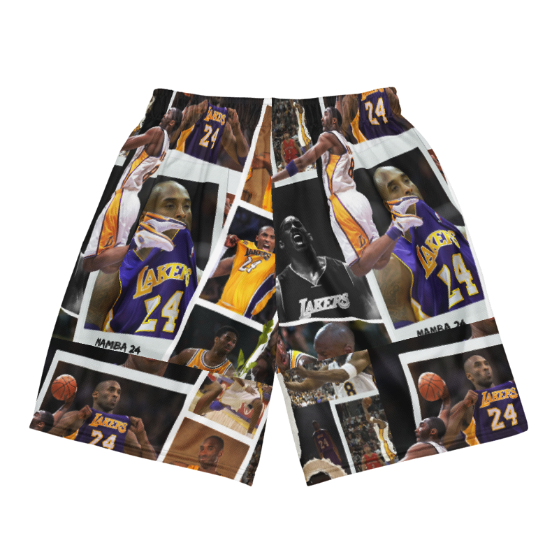 Mamba Legacy Kobe Bryant Tribute Shorts – Black Mamba Edition