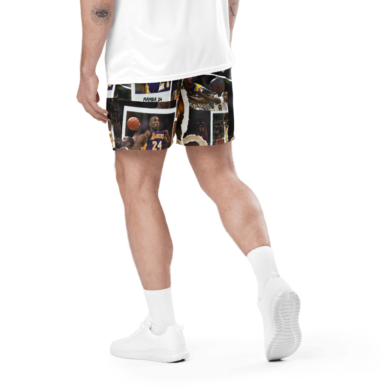 Mamba Legacy Kobe Bryant Tribute Shorts – Black Mamba Edition