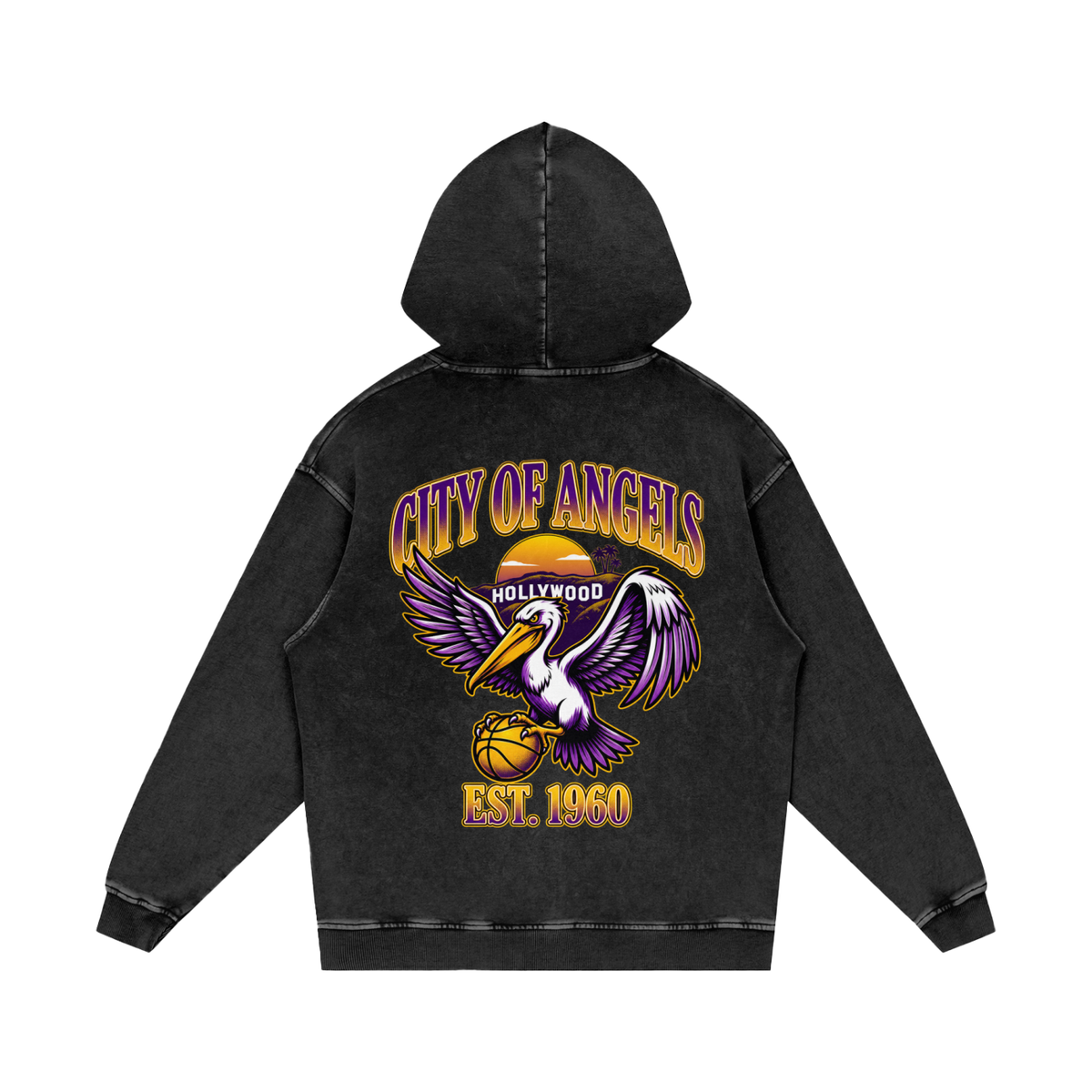 City of Angels Washed Hoodie