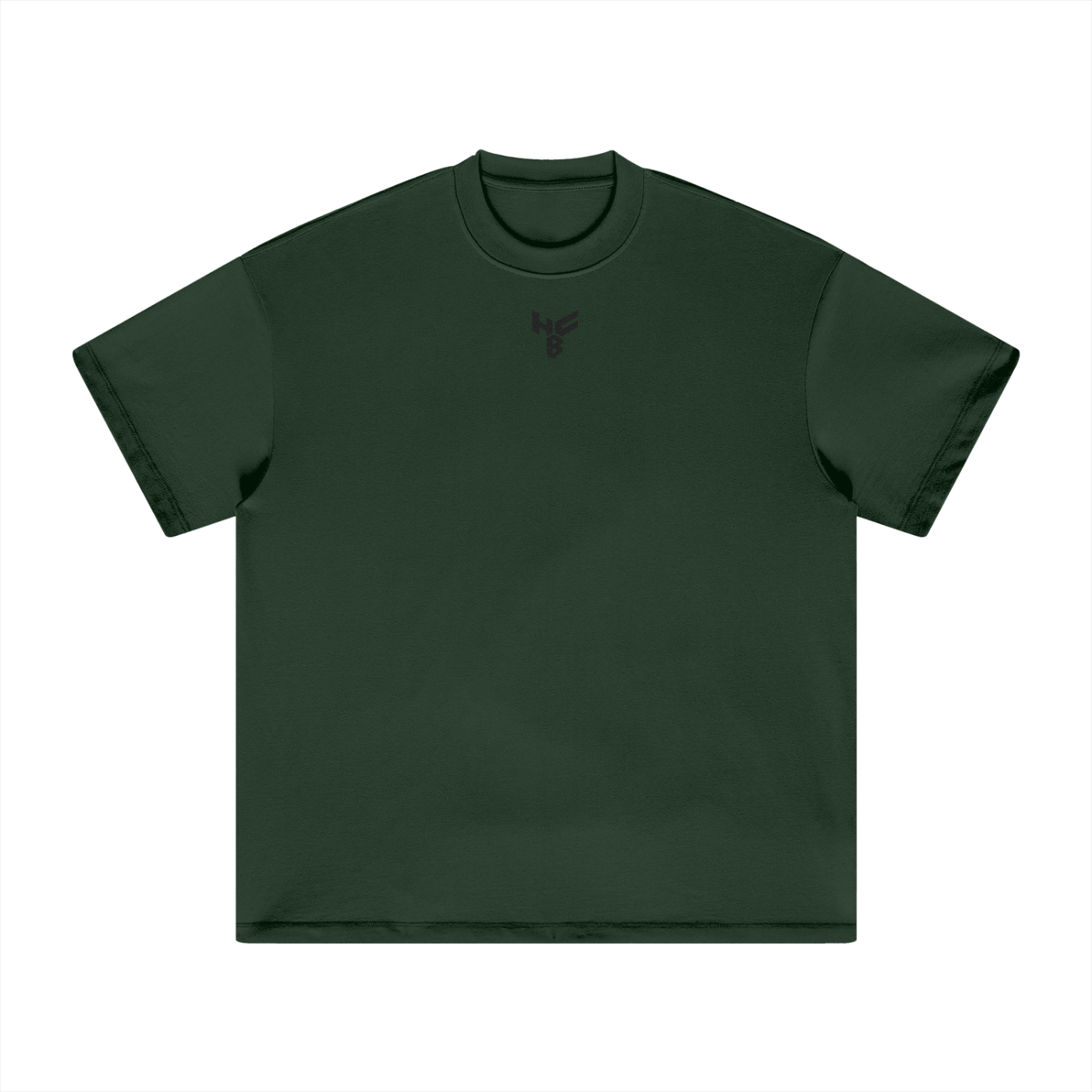 Hoops Summer Essentials Tee – 305 GSM Heavyweight | Forest Green, Charcoal Grey, Black