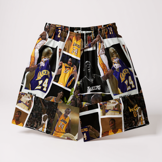 Mamba Legacy Kobe Bryant Tribute Shorts – Black Mamba Edition